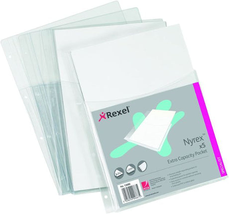 Rexel Nyrex CD Pocket A4 x5