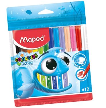 Maped Felt Tips Ocean Pulse x12