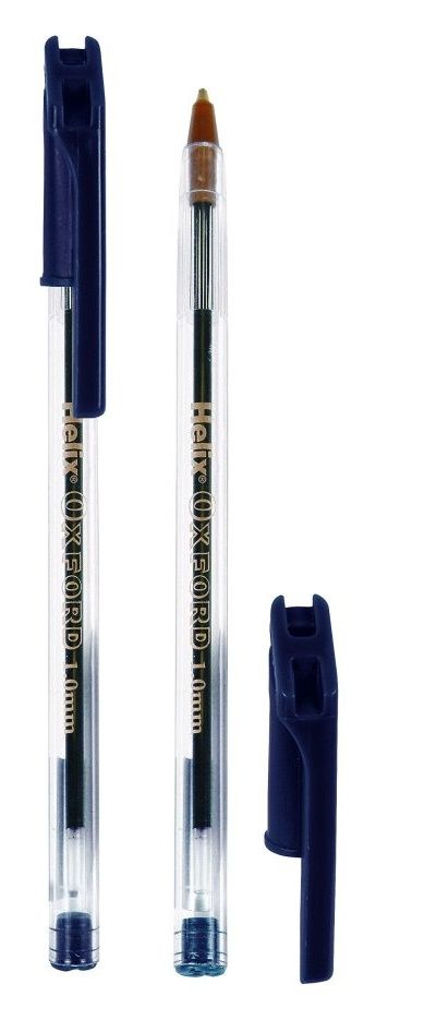 Helix Oxford Ball Point Pen - Black