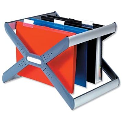 Rexel Crystal File Desk Organiser