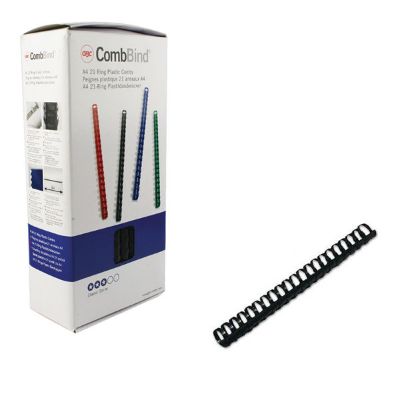 GBC Binding Comb 12 mm - Black x100