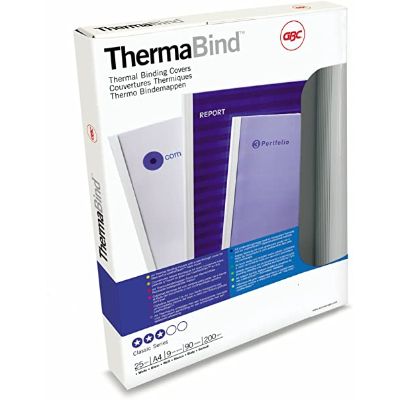 GBC Thermal Binding Cover A4 3 mm - Silk White