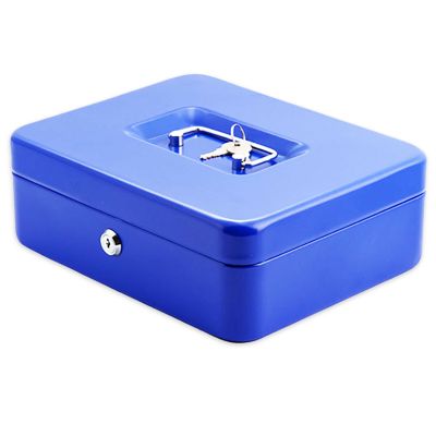 Helix 12 Inch/30 cm Cash Safe - Blue