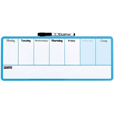 Quartet Weekly Organiser Board 360 x 140 mm - Blue