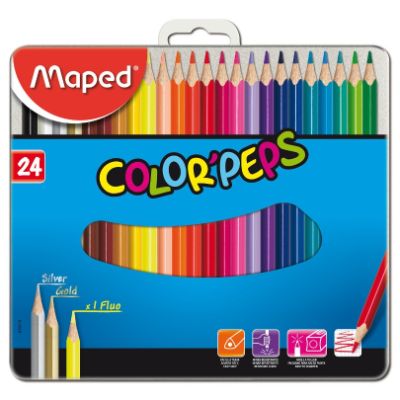 Maped Colouring Pencils Color'Peps x24