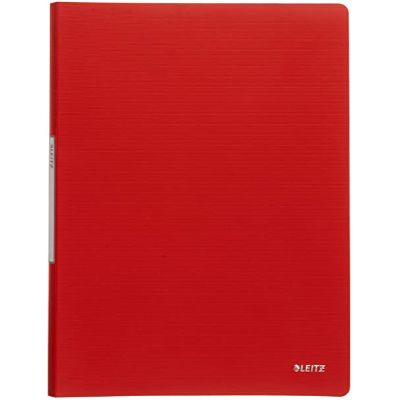 Leitz Display Book Solid - 20 Pockets - Red