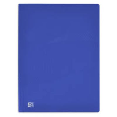 Polypropylene Display Book A4 - 20 Pockets - Blue