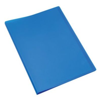 Polypropylene Display Book A4 - 40 Pockets With Front Pocket - Blue