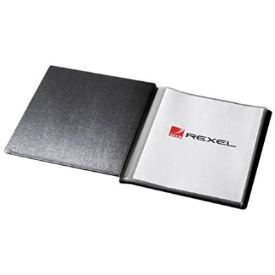 Rexel Display Book Choices A4 20 Pockets - Black