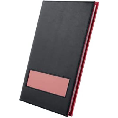 Rexel Onview Professional Display Book 40 Pockets - Black/Pomegranate