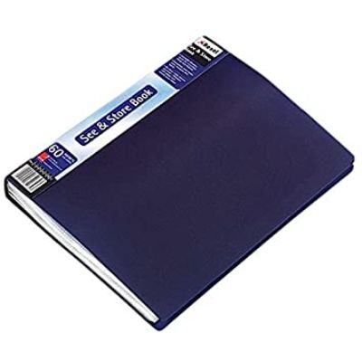 Rexel See & Store Display Book 40 Pockets - Blue