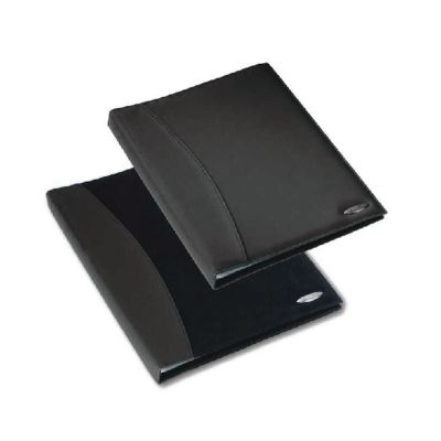 Rexel Soft Touch Display Book Smooth 24 Pockets - Black