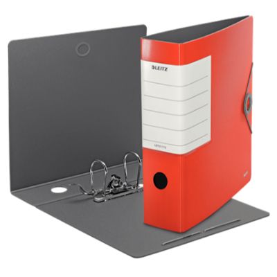 Leitz Lever Arch File Active Solid Polypropylene - Red