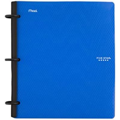 Mead Fivestar Binder 1 Inches D Ring + 3 Pocket Divider