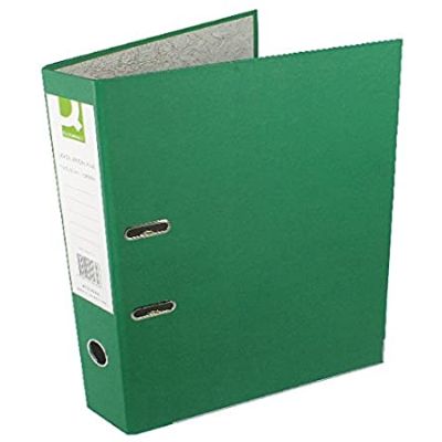 Polypropylene Galaxy Lever Arch File Foolscap 3 Inches - Green