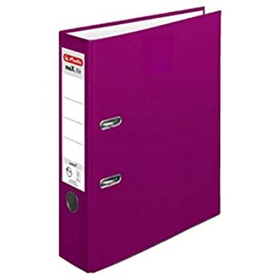 Polypropylene Lever Arch File Foolscap 3 Inches No.1202 - Purple