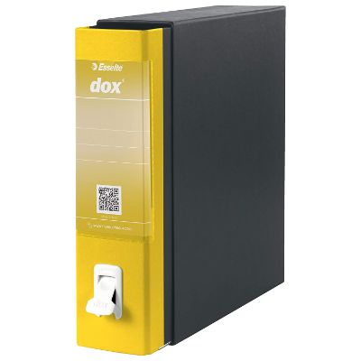 Rexel Dox 1 Class Lever Arch File - Yellow