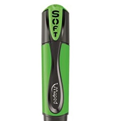 Maped Highlighter Soft Fluorescent Neon - Green