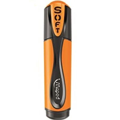 Maped Highlighter Soft Fluorescent Neon - Orange