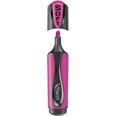 Maped Highlighter Soft Fluorescent Neon - Pink