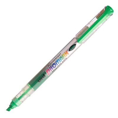 Uni-Ball Promark Fluorescent Highlighter - Green