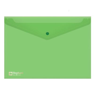 Elephant 1B Clear Pocket 421 A4 - Green