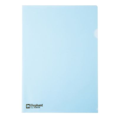 Elephant 1B Clear Pocket 421 A4 - Light Blue