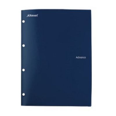 Rexel Advance StayPut Folder - Navy Blue