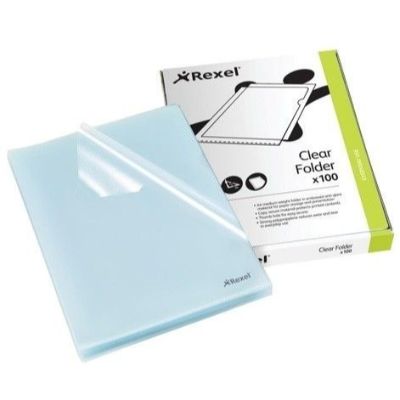 Rexel Cut Flush Folder CKF A4 - Clear