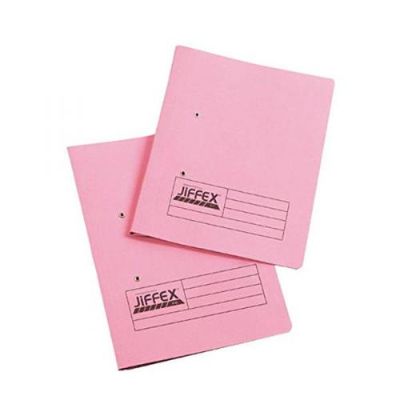 Rexel Eastlight Jiffex Document Wallet Foolscap - Pink