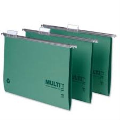 Rexel Jade Foolscap Suspension File - Green