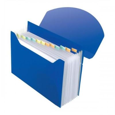 Rexel Optima Expanding File 13 Part - Blue