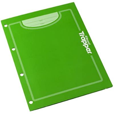 Rexel Trapper 2 Pocket Card Folder - Green