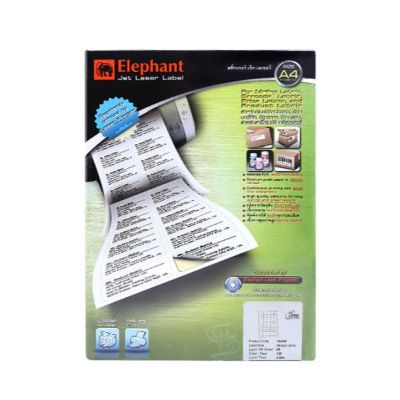 Elephant Label Jet Laser 18-038