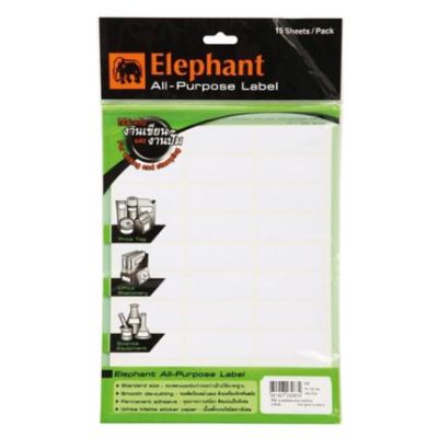 Elephant Label Lab Sticker A9 19 x 50 mm