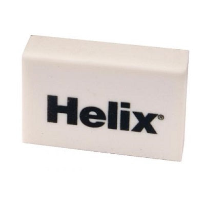 Helix White Economy Eraser Y92040