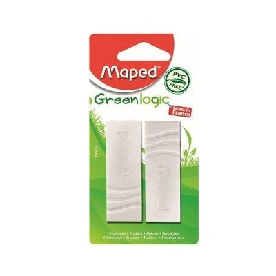 Maped Eraser Green Logic x2