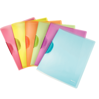 Leitz Colour Clip File Assorted