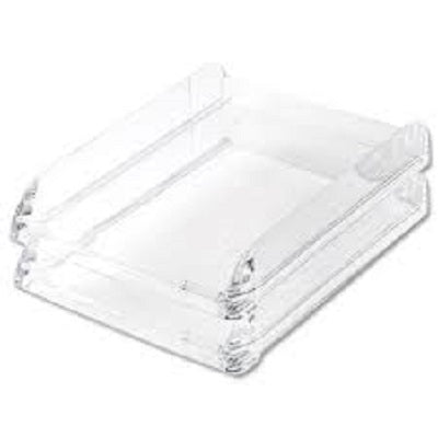 Rexel Nimbus Letter Rack - Clear