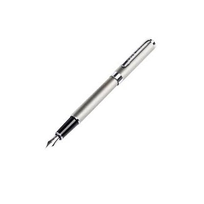 Helix Oxford Fountain Pen Stainless Steel