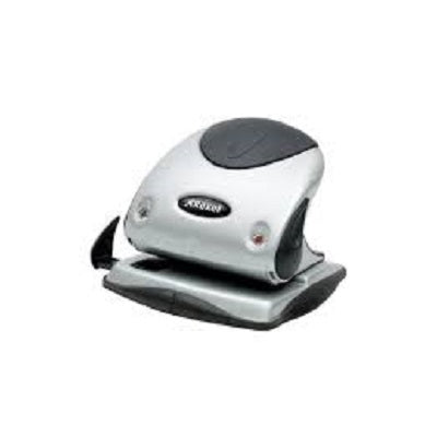 Rexel P225 Premium 2 Hole 25 Sheet Punch - Black/White