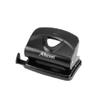 Rexel V220 Value 2 Hole 20 Sheet Punch - Black