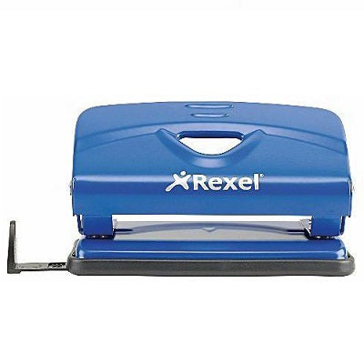 Rexel V240 Value 2 Hole 40 Sheet Punch - Blue