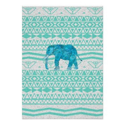 Elephant Hard Cover 5/100 Notebook Polypropelene Casemade 100 Sheets - Green