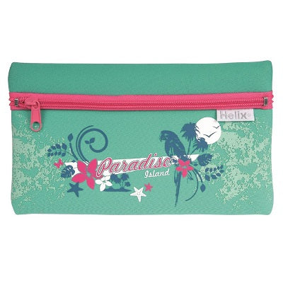 Helix Paradise Neoprene Pencil Case