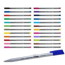 Monami Aqua Plus Fineliner Live Colour Medium - Multi Colour