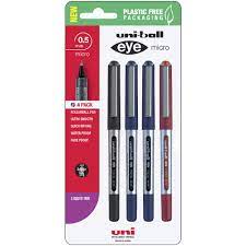 Uni-Ball Eye 0.7 mm Pen x4