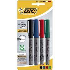 Bic Permanent Marker x4