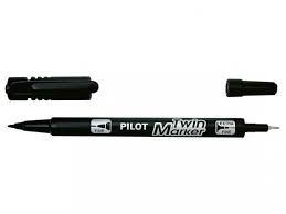 Pilot Twin Marker - Black