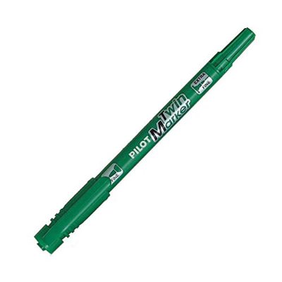 Pilot Twin Marker - Green